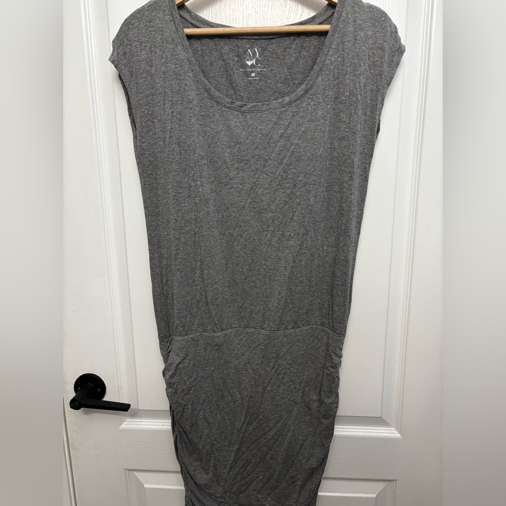 New York & Company Gray Dress